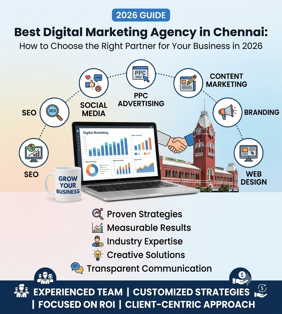 Best Digital Marketing Agency in Chennai: How to Choose the Right Partner for Your Business in 2026